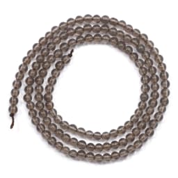 2/3/4mm Natural Stone Waist Beads Rose Quartz Amethysts Agates Turquoises Tiny Loose Beads For Jewelry Making DIY Earrings