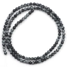 2/3/4mm Natural Stone Waist Beads Rose Quartz Amethysts Agates Turquoises Tiny Loose Beads For Jewelry Making DIY Earrings