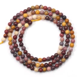 2/3/4mm Natural Stone Waist Beads Rose Quartz Amethysts Agates Turquoises Tiny Loose Beads For Jewelry Making DIY Earrings