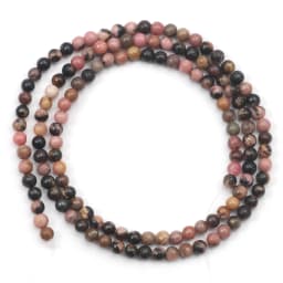 2/3/4mm Natural Stone Waist Beads Rose Quartz Amethysts Agates Turquoises Tiny Loose Beads For Jewelry Making DIY Earrings