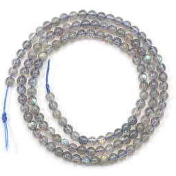 2/3/4mm Natural Stone Waist Beads Rose Quartz Amethysts Agates Turquoises Tiny Loose Beads For Jewelry Making DIY Earrings