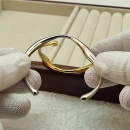 Lokaer 316 Stainless Steel Wrist Opening Bracelet Bangle For Women Gold Color Handmade Cast Statement Brand Party Jewelry B24008