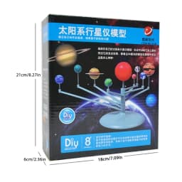 Self Painting Educational Toy Children's Simulated Solar Eight Planets Science