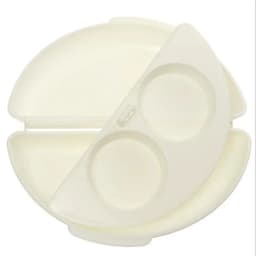 Useful White Microwave Omelette Egg Maker Tray Non-toxic Eggs Steamer Box Silicone Egg Cooker Egg Poacher Kitchen Cooking Tools