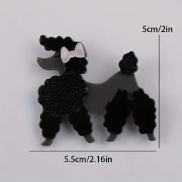 New Acrylic Dog Brooch Cute Cartoon Animal Pins Fashion Women Jewelry Accessories