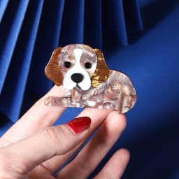 New Acrylic Dog Brooch Cute Cartoon Animal Pins Fashion Women Jewelry Accessories