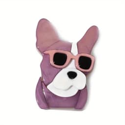 New Acrylic Dog Brooch Cute Cartoon Animal Pins Fashion Women Jewelry Accessories