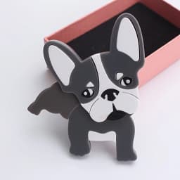 New Acrylic Dog Brooch Cute Cartoon Animal Pins Fashion Women Jewelry Accessories