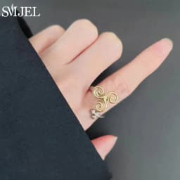 New Sunflower Anxiety Ring Fidget Spinner Rings for Women Cute Butterfly Hummingbird Charms Finger Ring Anti Stress Rotate Gifts