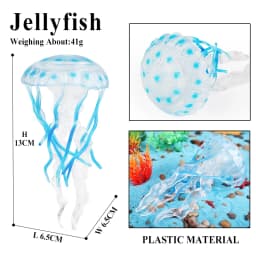 Oenux Ocean Animals Model Coral Jellyfish Ammonite Anemone Sea Scorpion Action Figures Mini Home Decoration Kids Education Toy