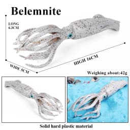 Oenux Ocean Animals Model Coral Jellyfish Ammonite Anemone Sea Scorpion Action Figures Mini Home Decoration Kids Education Toy