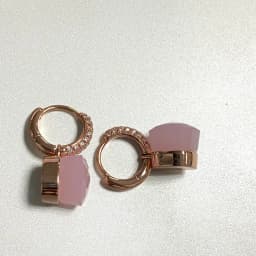 Classic Candy Color Earrings Inlay Transparent Zircon 30Colors Crystal Earrings Rose Gold Plated Fashion Jewelry For Women