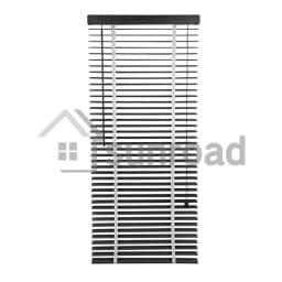 Custom-made PVC Fauxwood Venetian Window Blinds Wood Shutters Basswood Paulownia Wood Window Blinds Smart HOME DECOR