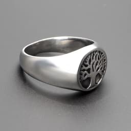 Free Shipping Punk 316L Stainless Steel Tree of Life Signet Ring Classic Men's Viking Amulet Rings Nordic Jewelry
