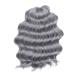 FREEDOM Synthetic Twist Crochet Curly Hair 16 Inch Deep Wave Braid Hair Ombre Blonde Brown Water Wave Braiding Hair Extensions