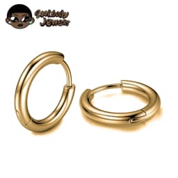 1 Pair Implant Grade F136 Titanium Minimalist Huggie Hoop Earrings Helix Rook Lobe Conch Simple Hoops Ear Piercing 8/10/12mm