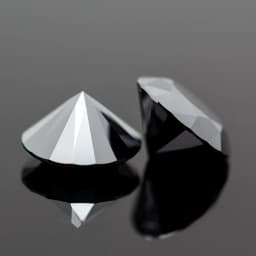 Never Fade Black Moissanite Stone with Certificate 0.1-5.0ct Certified Moissanite Lab Diamonds Pass Diamond Tester with GRA