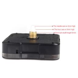Mute DIY Clock Quartz Watch Clock Mechanism Wall Clock Movement Repair Replacement Mechanism Parts Essential Clocks Accessories