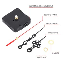Mute DIY Clock Quartz Watch Clock Mechanism Wall Clock Movement Repair Replacement Mechanism Parts Essential Clocks Accessories