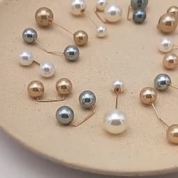 Pearl Brooch Pin For Women Scarf Double Pearl Fixed Safety Pin Accessories Clothes Buckle Clips Multifunction Brooch Clips Lapel