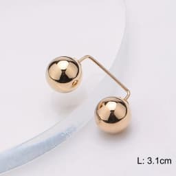 Pearl Brooch Pin For Women Scarf Double Pearl Fixed Safety Pin Accessories Clothes Buckle Clips Multifunction Brooch Clips Lapel