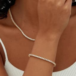 New Thin 3mm CZ 1 Row Shiny Tennis Chain Necklace Hip Hop Iced Out Bling Cubic Zircon Choker Jewelry Gold Color For Women Men