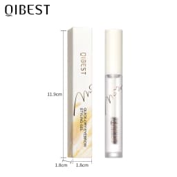 QIBEST Eyebrow Gel Styling Liquid Colorless Transparent Fixed Gel Waterproof Sweat-proof Eyebrow Repair Makeup Gel For Eyebrows