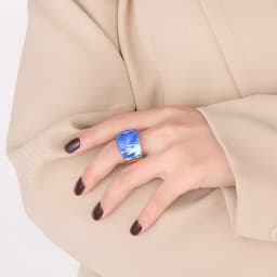 Stainless Steel For Women Large Crystal Glass Stone Pink Color Knuckle Charm Engagement Rings Trendy Wedding Bands Party Jewelry