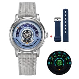 BERNY Watches for Men and Women Super Luminous 36mm Case Small Dial Automatic Mechanical Men's Watch Sapphire Casual Wristwatch