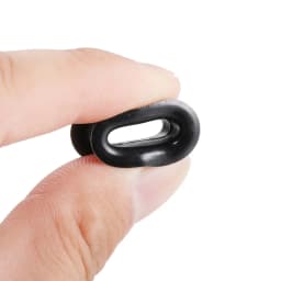 1Pair 3mm-40mm Black Silicone Ear Plugs and Tunnels Flexible Double Flared Flesh Ear Piercings Earlets Expander Stretchers