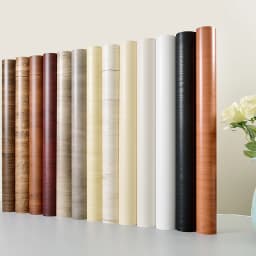 WZF Waterproof Self Adhesive Wallpaper Roll Furniture Cabinets Vinyl Decorative Film Wood Grain DIY Wall Stickers For Home Decor