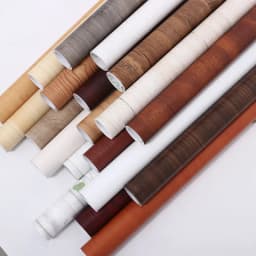 WZF Waterproof Self Adhesive Wallpaper Roll Furniture Cabinets Vinyl Decorative Film Wood Grain DIY Wall Stickers For Home Decor