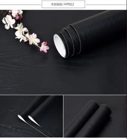 WZF Waterproof Self Adhesive Wallpaper Roll Furniture Cabinets Vinyl Decorative Film Wood Grain DIY Wall Stickers For Home Decor