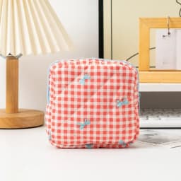 Women Sanitary Napkin Tampon Storage Bag Cute Sanitary Pad Pouches Portable Makeup Lipstick Key Earphone Data Cables Organizer