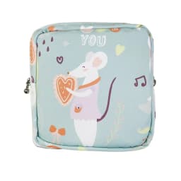 Women Sanitary Napkin Tampon Storage Bag Cute Sanitary Pad Pouches Portable Makeup Lipstick Key Earphone Data Cables Organizer