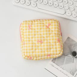 Women Sanitary Napkin Tampon Storage Bag Cute Sanitary Pad Pouches Portable Makeup Lipstick Key Earphone Data Cables Organizer