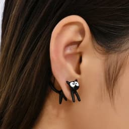 Fashion Shiny Zircon Rabbit Stud Earrings For Women Lovely Animal Bunny Rhinestone Earring Wedding Party New Year Jewelry