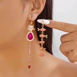 Fashion Shiny Zircon Rabbit Stud Earrings For Women Lovely Animal Bunny Rhinestone Earring Wedding Party New Year Jewelry