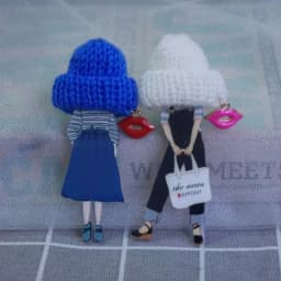 Cute Brooch For Woman Lady Acrylic Brooch Pins Suit Dress Clothing Accessories Christmas Gifts about 9cm
