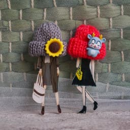 Cute Brooch For Woman Lady Acrylic Brooch Pins Suit Dress Clothing Accessories Christmas Gifts about 9cm