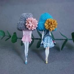 Cute Brooch For Woman Lady Acrylic Brooch Pins Suit Dress Clothing Accessories Christmas Gifts about 9cm