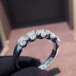 Hot Selling Single Row lab Moissanite Rings for Women Elegant Crystal 925 Sterling Silver Rings for Wedding Jewelry Size 6-10