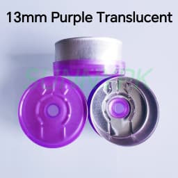 13mm Aluminium Plastic Cap,50pcs/lot! Colored Plastic Caps, Sealing Tear off Cap,Aluminium tops for crimp glass vial