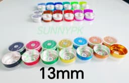 13mm Aluminium Plastic Cap,50pcs/lot! Colored Plastic Caps, Sealing Tear off Cap,Aluminium tops for crimp glass vial