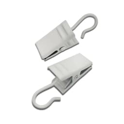 20PCS/Set Sturdy and Durable Window Curtain Hook Clips Home Window Accessories Solid Iron Drapery Hook