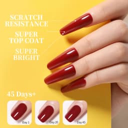 BORN PRETTY 250g Base and Super Top Coat Not Chip Peel Base Gel Glossy Shine Finish Soak off UV LED Drying Long Lasting UV Gel