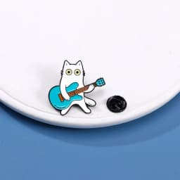 Happy Winter Enamel Pins Custom Bird Cat Fox Turtle Goose Brooches Lapel Badges Animal Sweater Jewelry Gift for Kids Friends