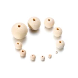 4-30mm 5-1000Pcs Natural Wood Beads Round Loose Spacer Bead Charms for DIY Bracelet Necklace Jewelry Making Handmade Accessories