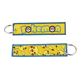 Anime Cute Animal Jet Tag Embroidery Keys Tag Women Keyring Cartoon Car Keys Fashion Jewelry Accessories Kids Gifts 1PCS