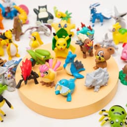 10-50Pcs Pokemon Anime Figures Pikachu Cartoon 4-6CM Action Collect Ornamental Decoration Pet Random Model Doll Cute Toy Gifts